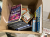 BOX W/DVD’S, BOOKS, VHS - 2