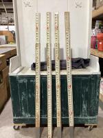 STEEL/WOOD MEASURING STICK