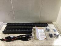(3) LED LIGHT BARS W/ CONTENTS