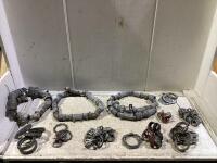 SHOP BOX OF MISCELLANEOUS FITTING PARTS