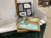2 BOXES - DO-IT-YOURSELF BOOKS + PICTURE FRAMES - 2