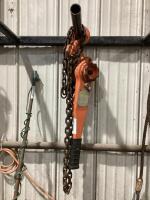 CHAIN LEVER HOIST 1-1/2 TONS