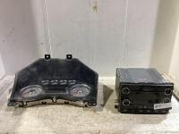 SHOP BOX W/ RADIO & 2008 FORD F-350 GAUGE CLUSTER