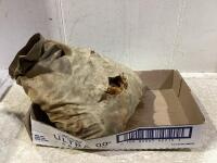 SHOP BOX W/ RUSTED CHAINS
