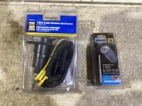 SHOP BOX W/ POWERFIST 7-WIRE TRAILER HARNESS - CONNECTOR & REESE TOWPOWER 7-WAY BLADE PLUG