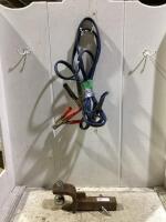 SHOP BOX W/ BOOSTER CABLES & BALL HITCH
