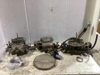SHOP BOX OF CARBURETOR PARTS