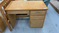 4 DRAWER DESK