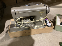 2 OLDER SEWING MACHINES