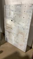 PERFERATED PLYWOOD W/ FOLDABLE TABLE LEGS