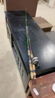 (2) RODS - 1 HAS ZEBCO REEL, BOTH HAVE NO LINES