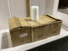 3 BOXES OF PILLAR WAX CANDLES