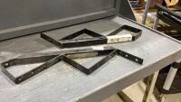 STEEL STAIR RISERS - 2 STEP
