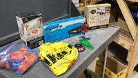 ASSORTED GAMES - TABLE TENNIS, FISH + SIP, TIC TAC TOE