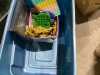 2 BOXES - LLAMA, CHIA PET, HAT BOX, TRUCKS, FARM ANIMALS - 2