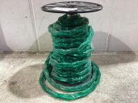 CHAINED GREEN PVC COVERED 100'
