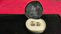 PAIR OF CUFFLINKS - MARKED SIMBO STER