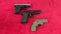 (3) PELLET PISTOLS