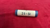 ROLL OF CANADA NICKELS -1945-2005 MINT