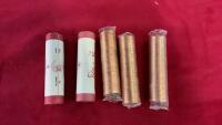 (5) ROLLS OF CANADA PENNIES - ROLLS OF 2003/2005/2006/2007/2011