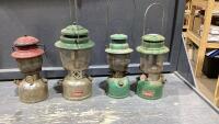 (4) COLEMAN LANTERNS