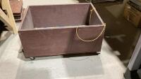ROLLING TOY BOX /CART