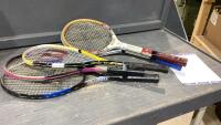 (2) BUNDLES OF RACQUETS