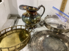 SILVERWARE,TRAYS,PITCHER - 2