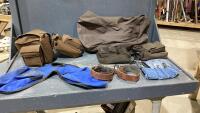 TOTE W/HOBBLES, OVER THE HORN SADDLE BAGS