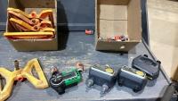 (2)BOXES - SPRINKLER CONTROLS, SPRINKLER BASES, CONNECTORS