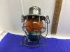 CPR LANTERN W/ADLAKE KERO GLOBE , AMBER COLOUR GLOBE - 3