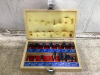 MASTERCRAFT ROUTER BIT SET