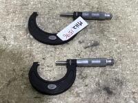 (2) MICROMETERS 2-3" & 1-2"