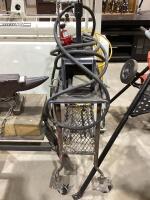 PROPANE FORGE ON 4-WHEEL STAND