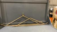 (2) REBAR GAME HANGARS