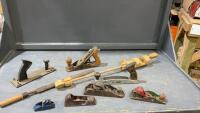 FLAT OF VINTAGE TOOLS
