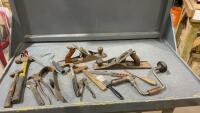 ANTIQUE PLANES - RECORD & BAILEY + MISC HAND TOOLS