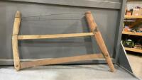 ANTIQUE CROSS CUT SAW