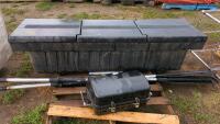 ProTech Tool Box, oars, gas grill
