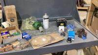 BEARINGS, YOKES, GASKET, JD AC FLUSH , USED QUAD BATTERY, U JOINTS,