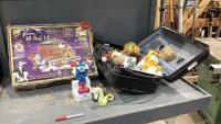 (2)ITEMS -FANTASMA MAGIC SET + SUITCASE WITH STUFFIES