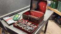 TOOLBOX W/SOCKETS, RATCHETS,