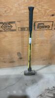 COLLINS AXE SLEDGE HAMMER. - FIBREGLASS HANDLE