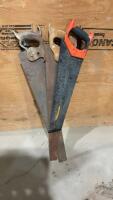 BUNDLE OF (3) HAND SAWS