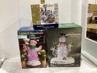 3 BOXES - CHRISTMAS DECOR