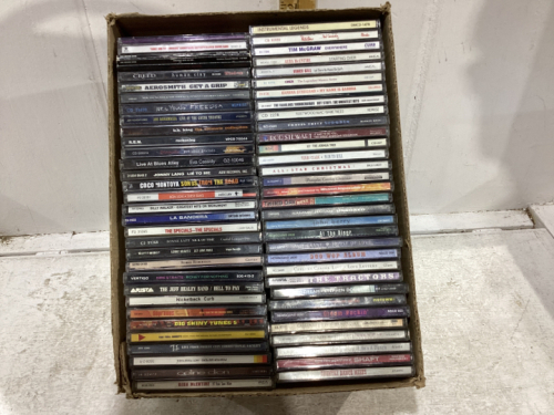 BOX OF CD’S