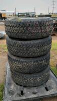 4 Goodyear Tires on Rims