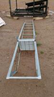 10 foot tank/grain bin steps