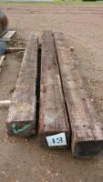3 Railway Switch Ties
