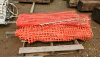 Pallet of Snow Fence